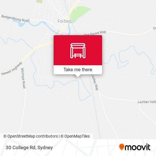 30 College Rd map