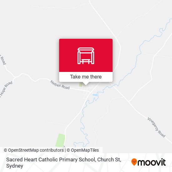 Sacred Heart Catholic Primary School, Church St map