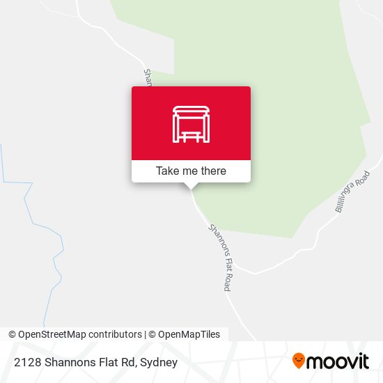 2128 Shannons Flat Rd map