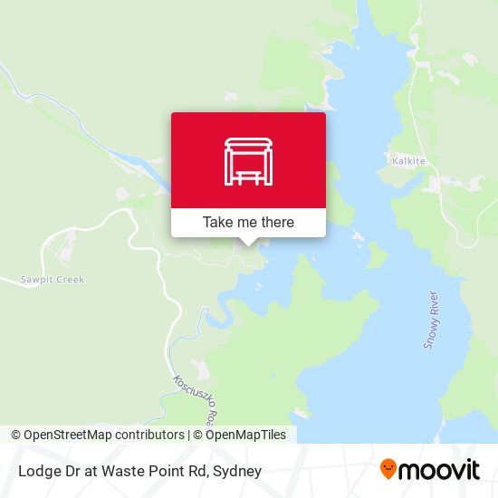 Lodge Dr at Waste Point Rd map