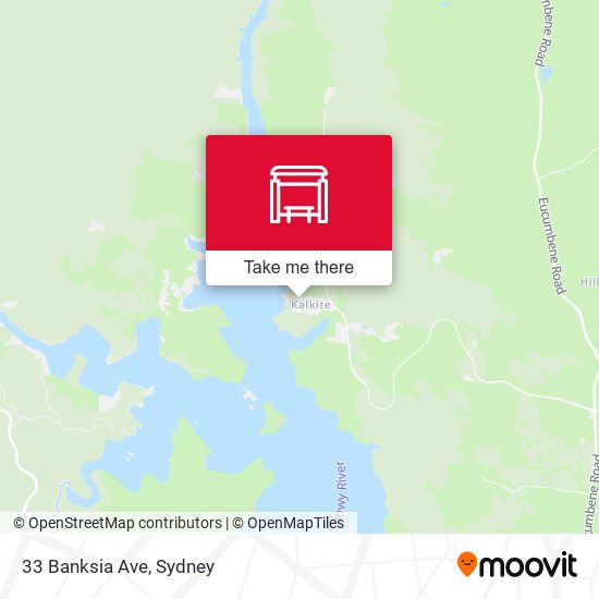 33 Banksia Ave map