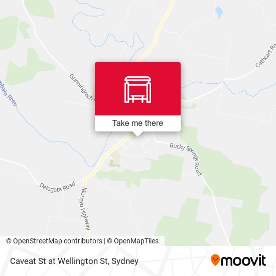 Caveat St at Wellington St map