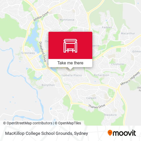 MacKillop College School Grounds map