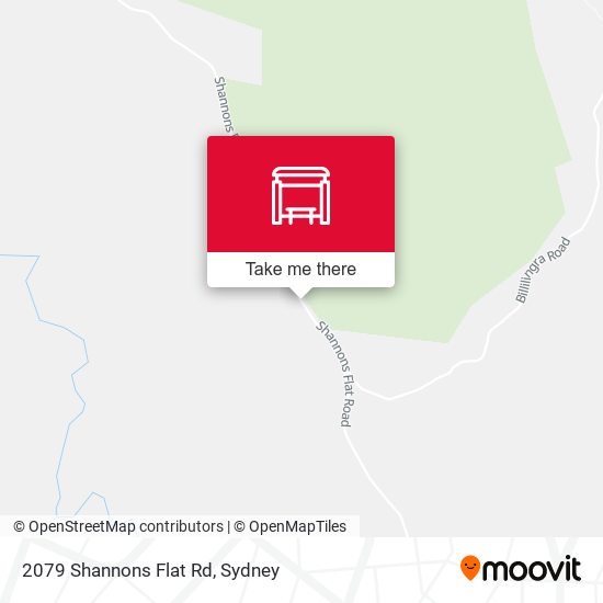 2079 Shannons Flat Rd map