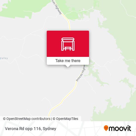 Verona Rd opp 116 map