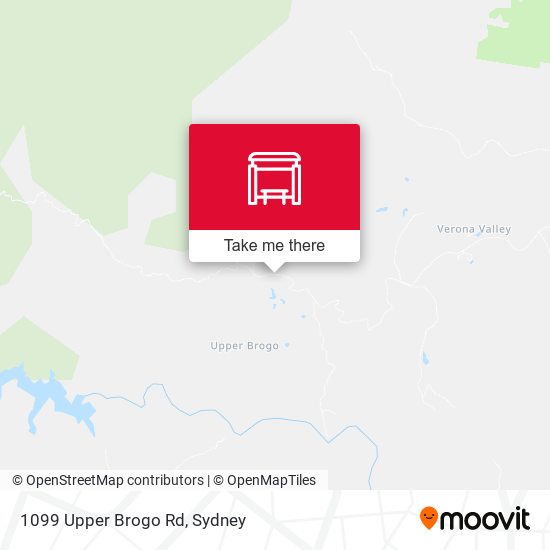 1099 Upper Brogo Rd map