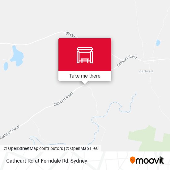 Cathcart Rd at Ferndale Rd map