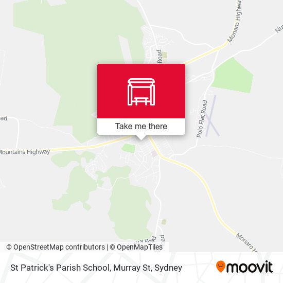 St Patrick's Parish School, Murray St map