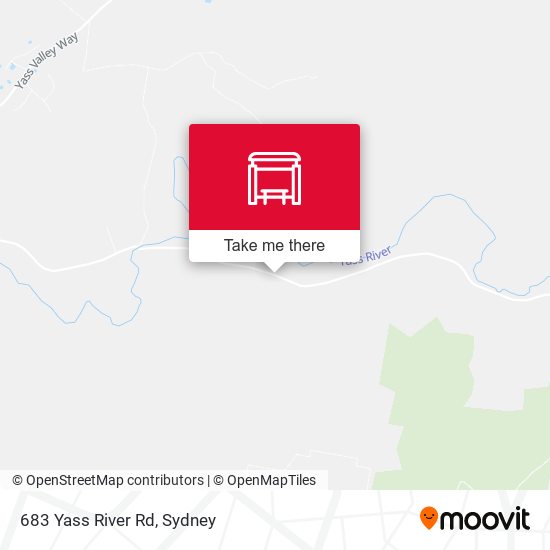 683 Yass River Rd map