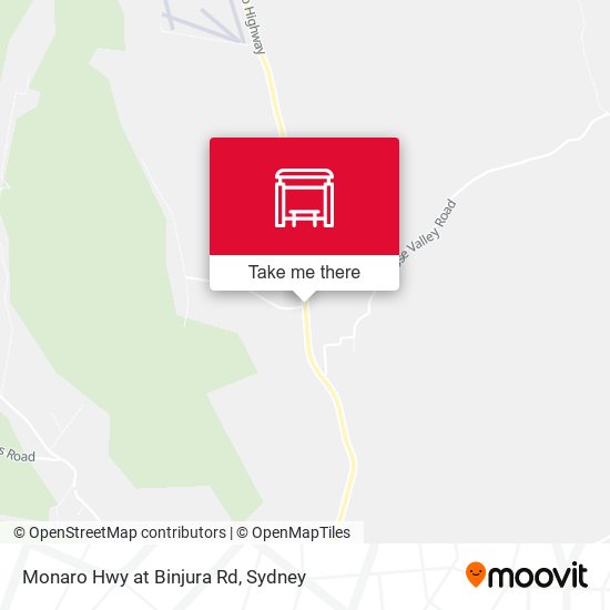 Monaro Hwy at Binjura Rd map