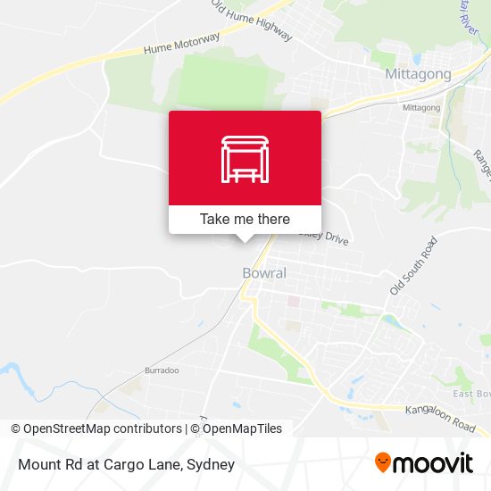 Mount Rd at Cargo Lane map