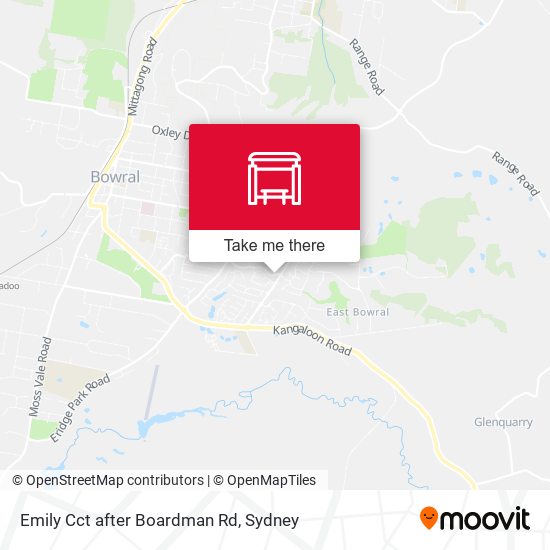 Emily Cct after Boardman Rd map