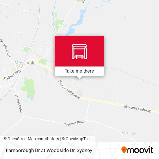 Farnborough Dr at Woodside Dr map