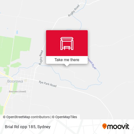 Brial Rd opp 185 map
