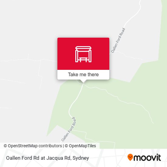 Oallen Ford Rd at Jacqua Rd map