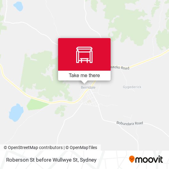 Roberson St before Wullwye St map