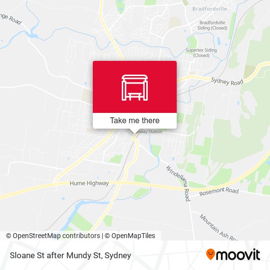 Sloane St after Mundy St map