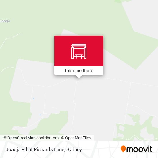 Joadja Rd at Richards Lane map