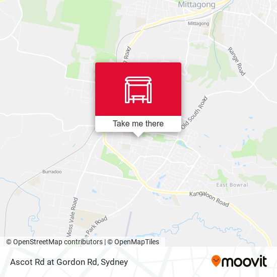 Ascot Rd at Gordon Rd map
