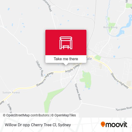 Willow Dr opp Cherry Tree Cl map