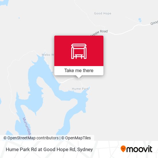 Hume Park Rd at Good Hope Rd map