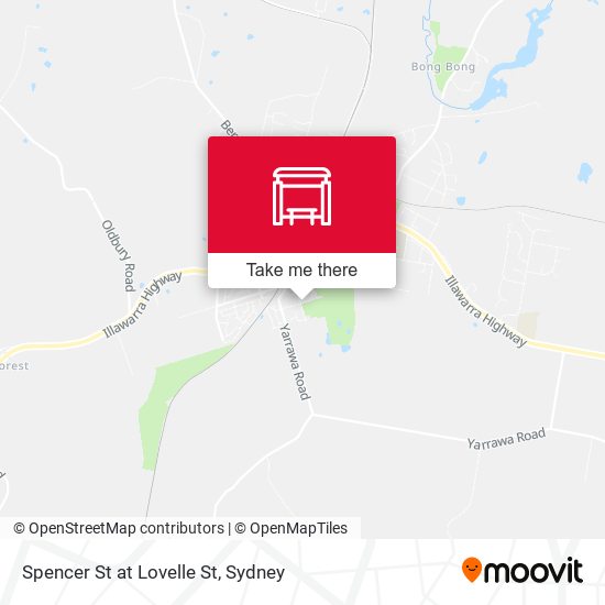 Spencer St at Lovelle St map