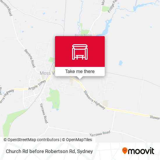 Church Rd before Robertson Rd map