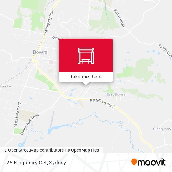 26 Kingsbury Cct map