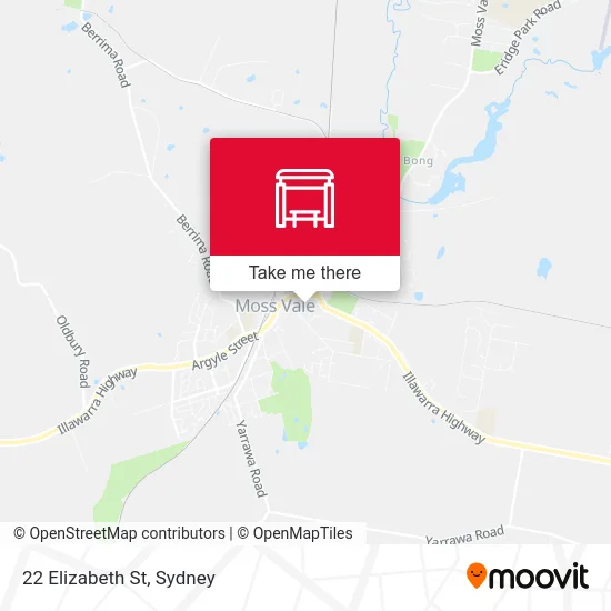 Mapa 22 Elizabeth St