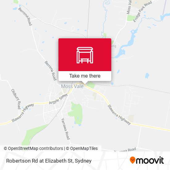 Robertson Rd at Elizabeth St map