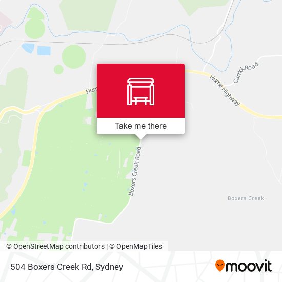 504 Boxers Creek Rd map