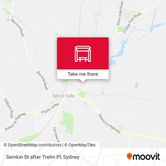 Semkin St after Trelm Pl map