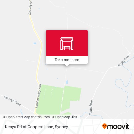 Kenyu Rd at Coopers Lane map