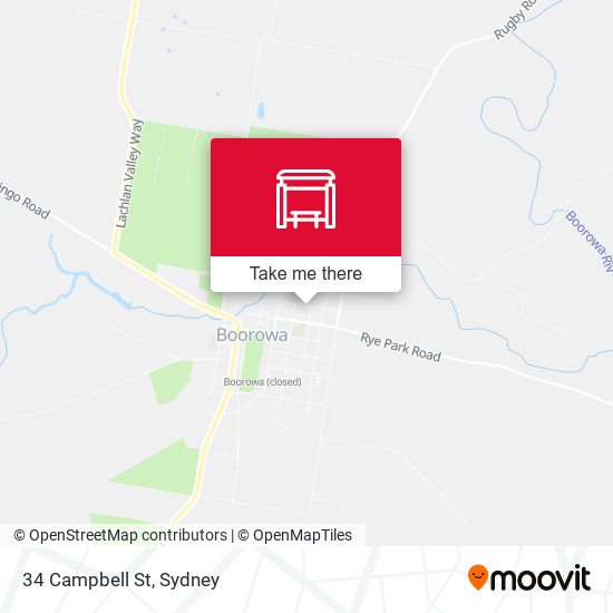 34 Campbell St map
