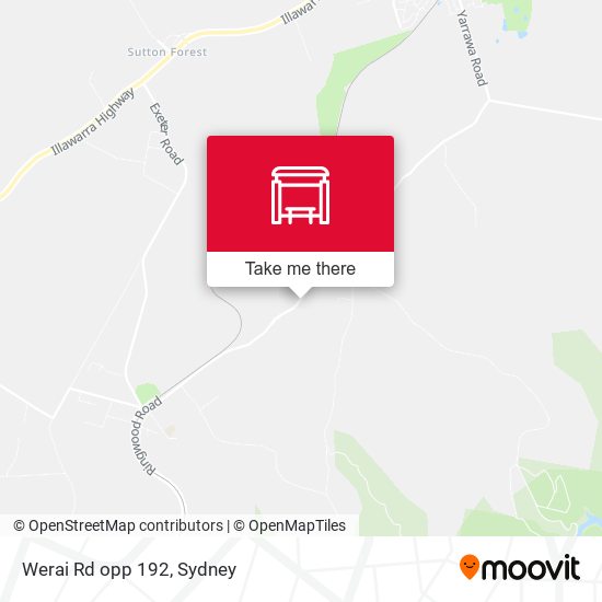 Werai Rd opp 192 map