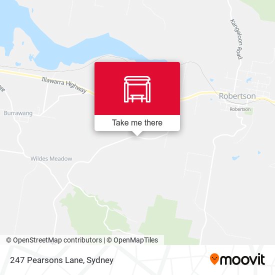 247 Pearsons Lane map