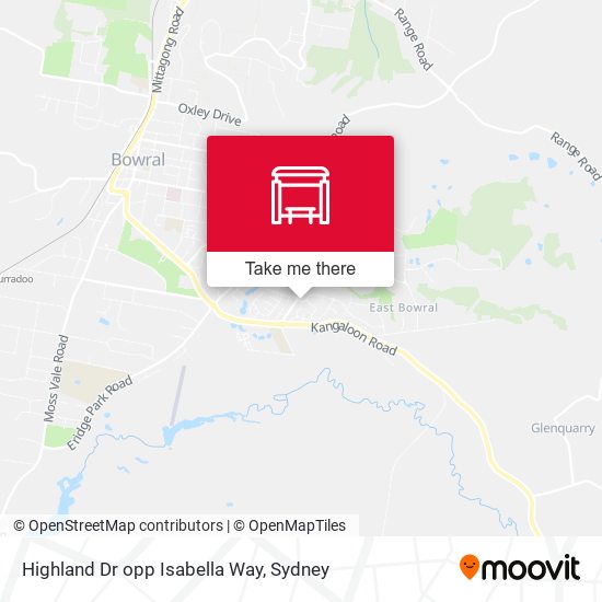 Highland Dr opp Isabella Way map