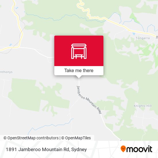 1891 Jamberoo Mountain Rd map