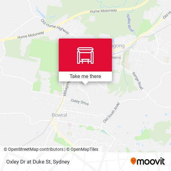 Oxley Dr at Duke St map