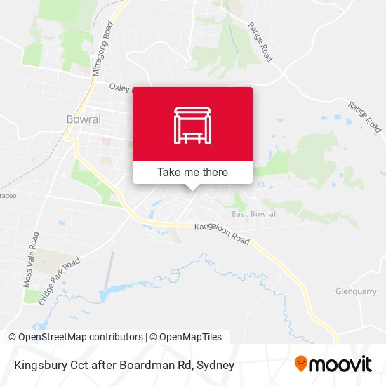 Kingsbury Cct after Boardman Rd map