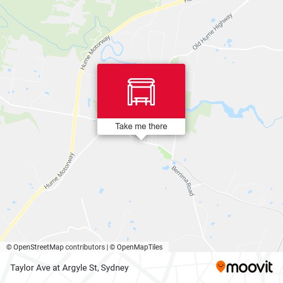 Taylor Ave at Argyle St map