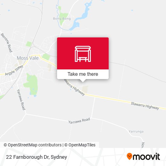 22 Farnborough Dr map