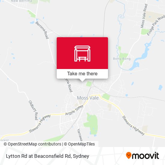 Lytton Rd at Beaconsfield Rd map