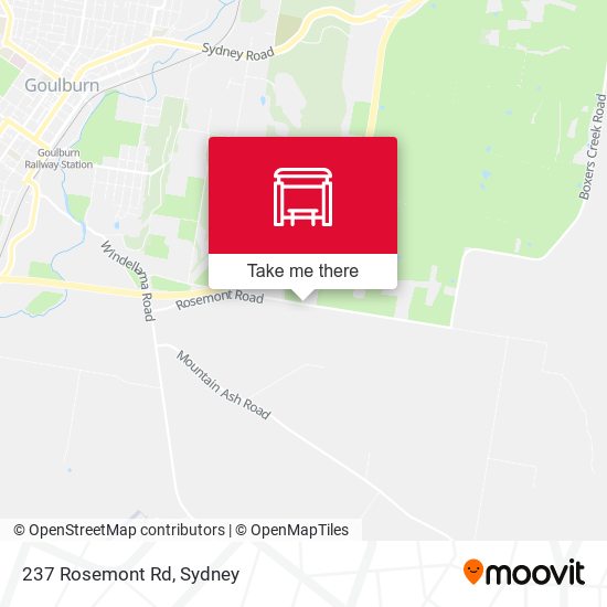 237 Rosemont Rd map
