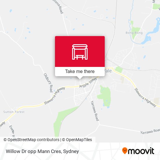 Willow Dr opp Mann Cres map