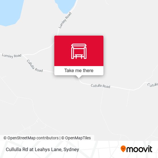 Cullulla Rd at Leahys Lane map