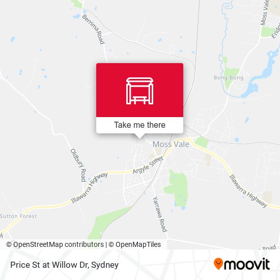 Price St at Willow Dr map