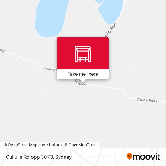 Cullulla Rd opp 3073 map