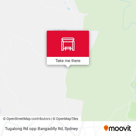 Tugalong Rd opp Bangadilly Rd map