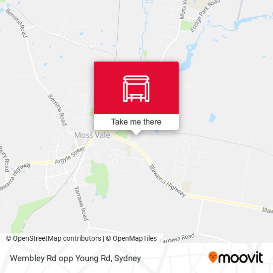 Wembley Rd opp Young Rd map